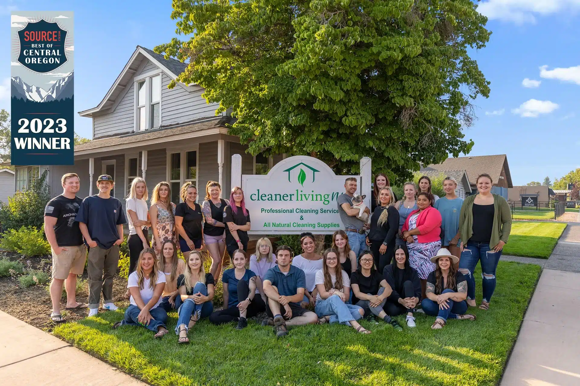 Cleaner Living NW Voted Best House Cleaner in Central Oregon for Three Consecutive Years Cleaner Living NW Voted Best House Cleaner in Central Oregon for Three Consecutive Years
